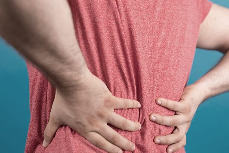 สาเหตุของอาการปวดหลังในบริเวณเอว
